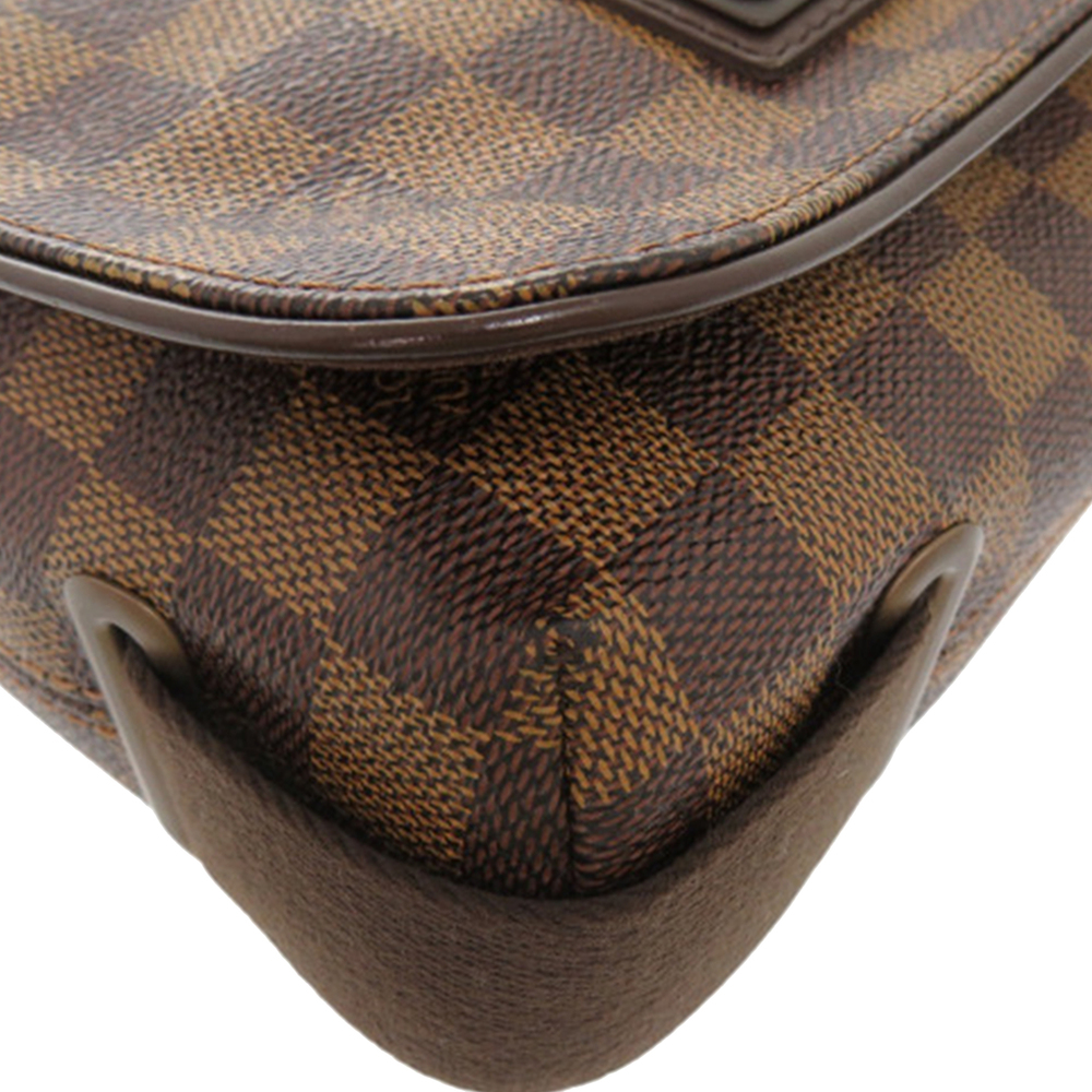 Pre-Loved Louis Vuitton Damier Ebene Brooklyn PM - Picture 11 of 12